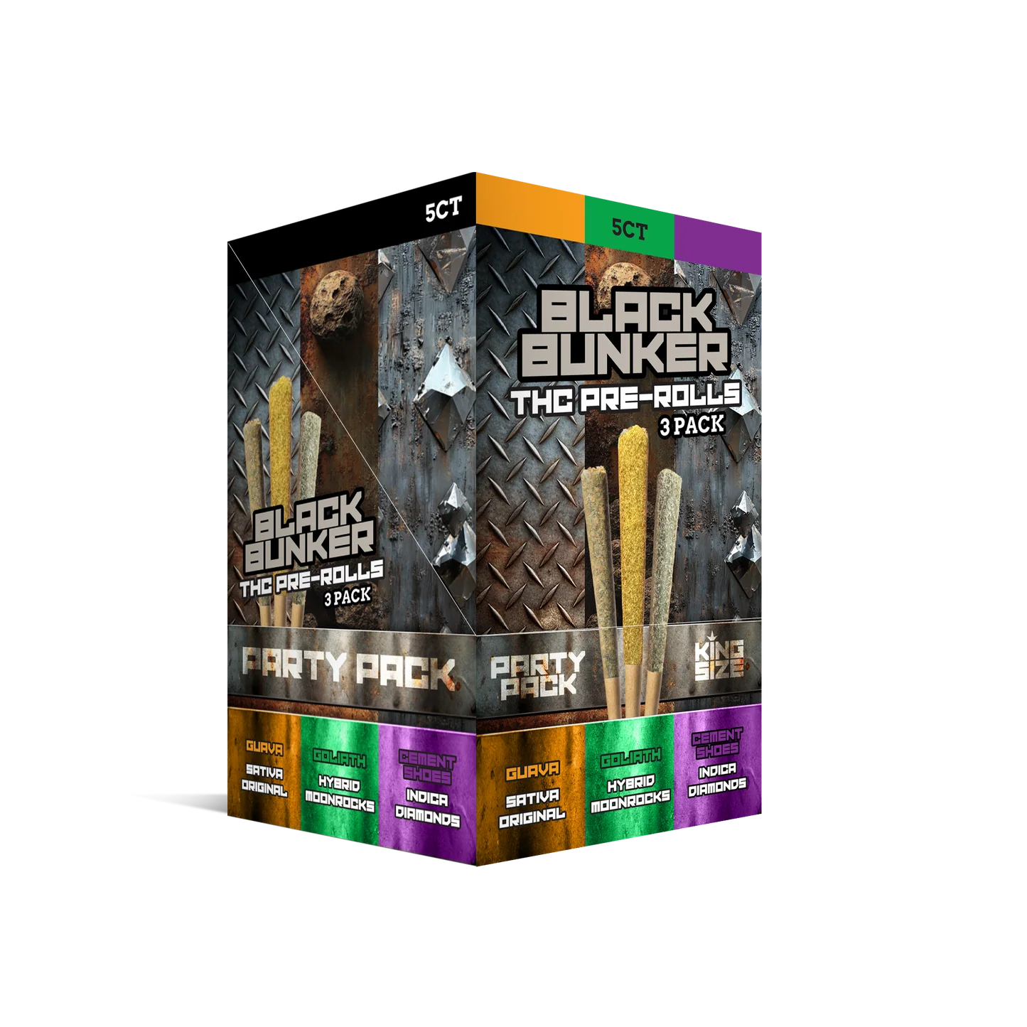 Black Bunker 2G Prerolls 3pk