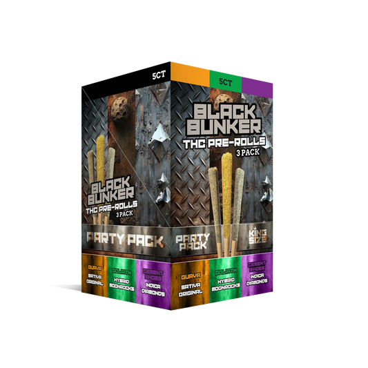 Black Bunker 2G Prerolls 3pk