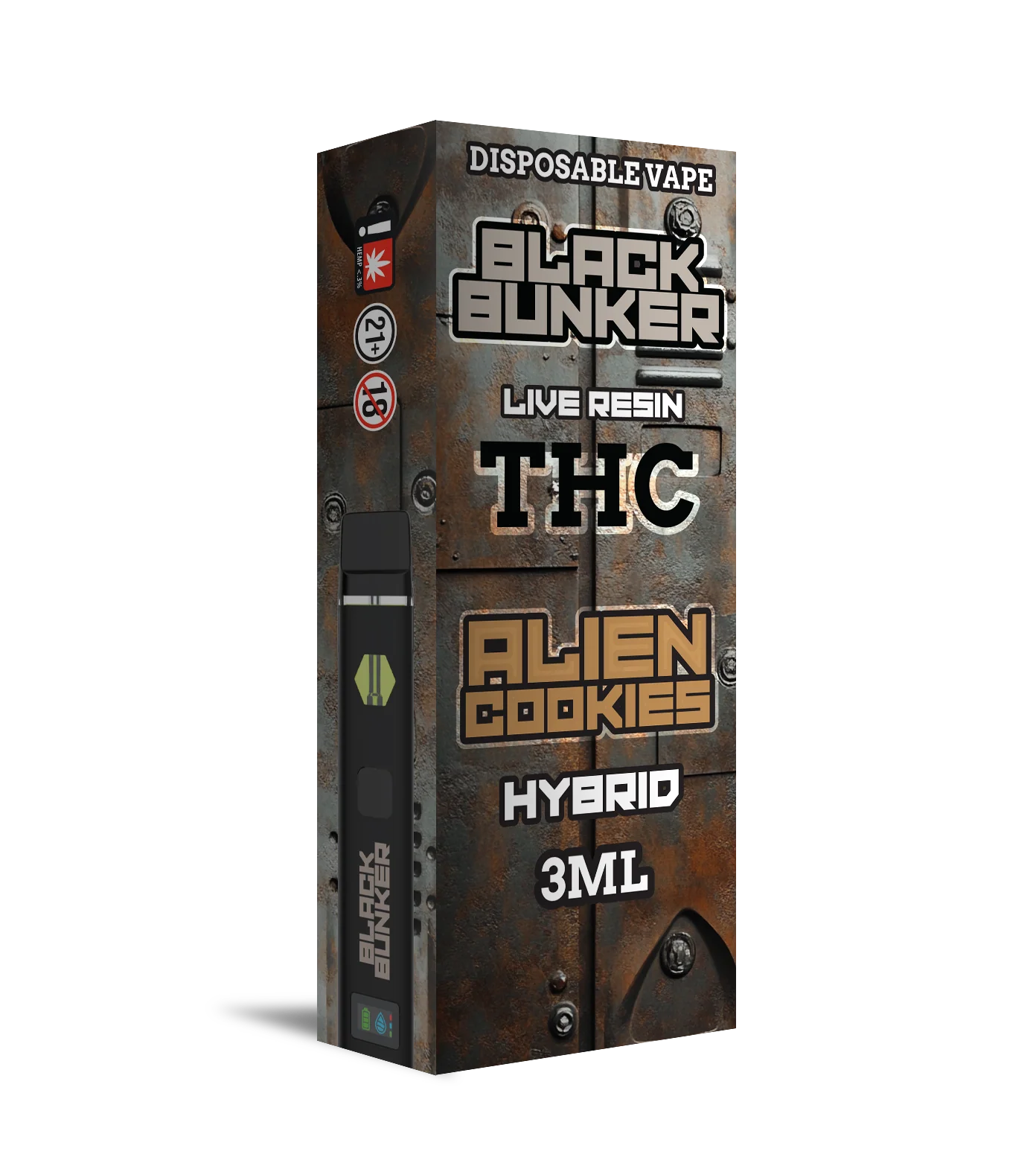 Black Bunker Live Resin 3ML