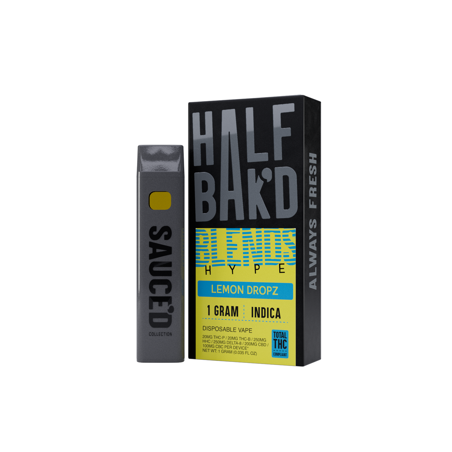 Blends Bliss 1g Vape - Lemon Dropz