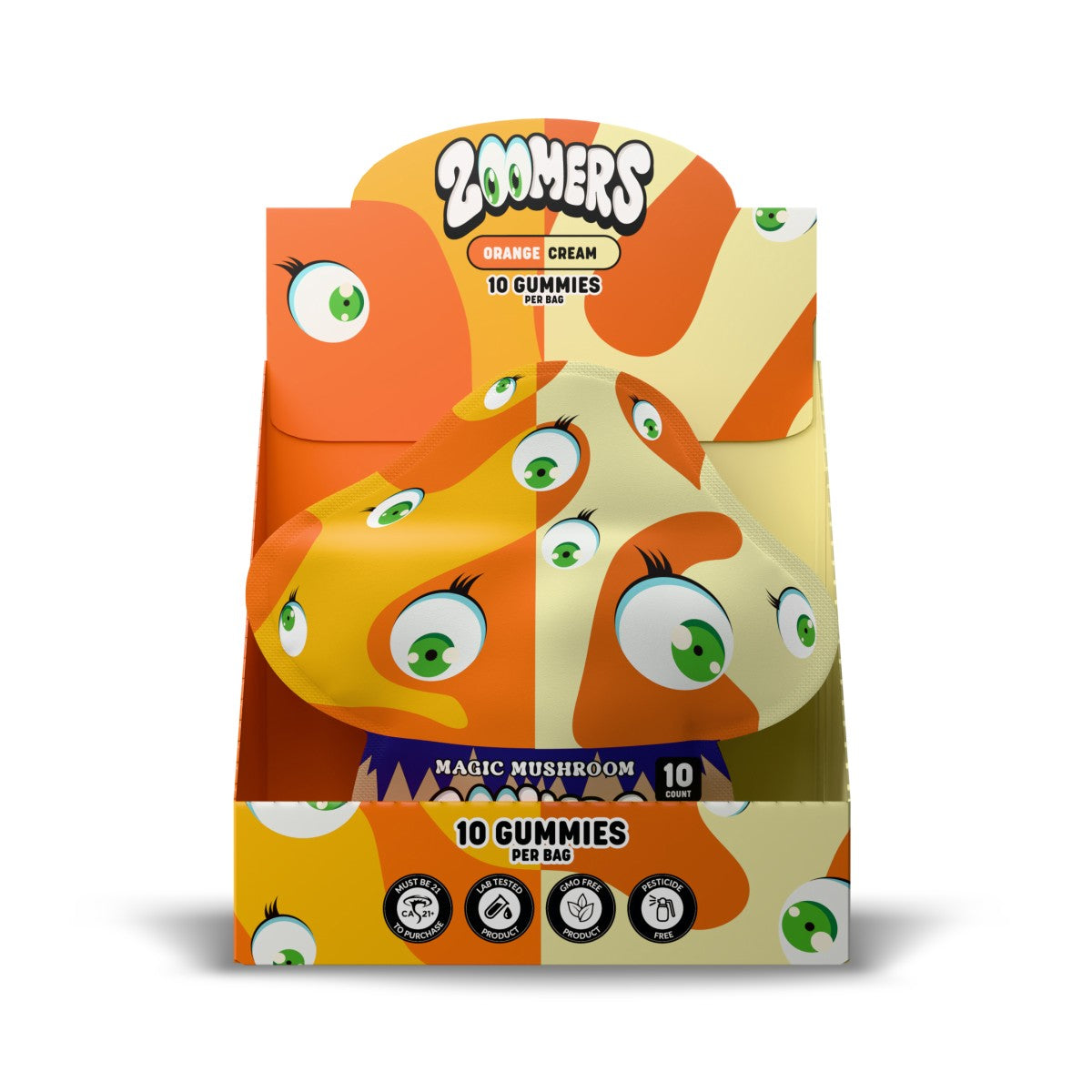 Zoomers Gummies 5ct 10pc