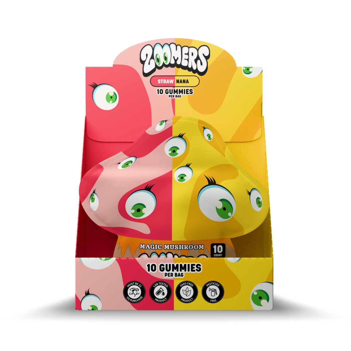 Zoomers Gummies 5ct 10pc